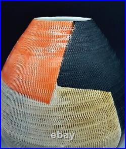 BITOSSI Italy ALDO LONDI Raymor Italian Art Pottery BIG 13 Ceramic Vase MCM