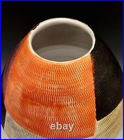 BITOSSI Italy ALDO LONDI Raymor Italian Art Pottery BIG 13 Ceramic Vase MCM