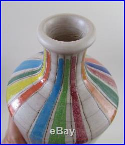 Bagni Nuove Forme Art Pottery Incised Ceramic Vase Anthropologie