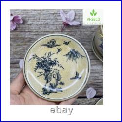 Bat Trang Pottery Ceramic Tea Set Authentic Vietnamese Craftsmanship Village
