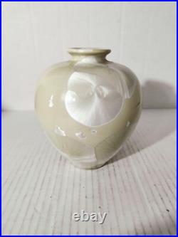 Beautiful Ceramic Art Pottery Teardrop Vase 7x5