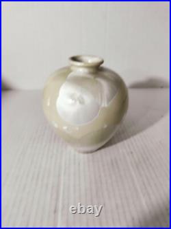 Beautiful Ceramic Art Pottery Teardrop Vase 7x5