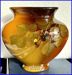 Beautiful Rookwood Standard Glaze Vase- Init Lnl-elizabeth Lincoln- Ca1901 #797