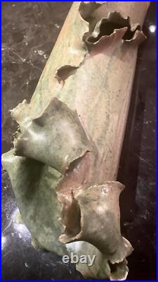 Beautiful Studio Art Pottery Ceramic Abstract Vase 19 In Signed Jam