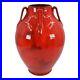 Ben Owen III Chinese Red 2008 Carolina Pottery Hand Made Tang Ceramic Vase