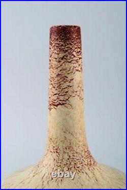 Bertoncello ceramiche d'arte. Vase in glazed ceramics. Italy, 1960s / 70's