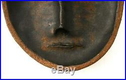 Betty Feves (american 1918-85) Signed Vint Modernist Dec Stoneware Ceramic Face