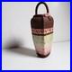 Beverly Saito 1984 Art Pottery Ceramic Vase. 6 1/2 H, 2 W, 2 D