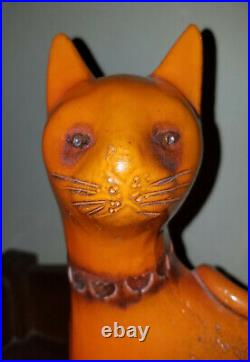 Bitossi Raymor Art Pottery Cat Sculpture Mid 20th Century Modern MCM Ceramic