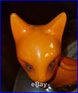 Bitossi Raymor Art Pottery Cat Sculpture Mid 20th Century Modern MCM Ceramic