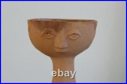 Bjorn Wiinblad Vtg Mid Century Eva Woman Art Pottery Vase Sculpture Figurine Old