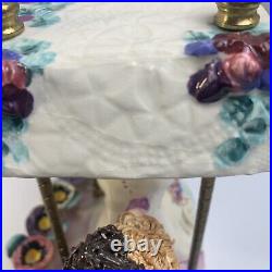 Branah Layah Ceramic Wedding Menorah Signed'95 Vintage Judaism Art Pottery RARE