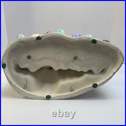 Branah Layah Ceramic Wedding Menorah Signed'95 Vintage Judaism Art Pottery RARE