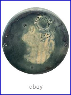 Brouwer Dutch art deco ceramic vase with drip glaze Brouwer Dutch art deco ceramic vase with drip glaze