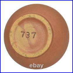 Brush McCoy Tan Pink Mid Century Modern Art Pottery Ceramic Vase 737