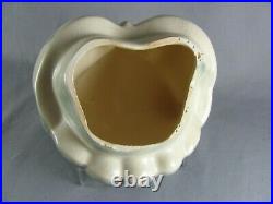 Brush Pottery Nite Owl Cookie Jar, 10-3/4, blue, green, gray, McCoy, 1967