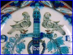 C1913 Delft Peace Palace Commemorative Plate De Porceleyne Fles Leon Senf