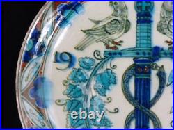 C1913 Delft Peace Palace Commemorative Plate De Porceleyne Fles Leon Senf