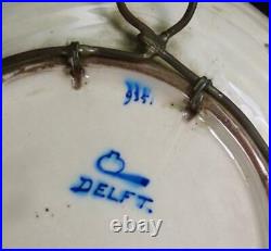 C1913 Delft Peace Palace Commemorative Plate De Porceleyne Fles Leon Senf