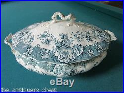 CERAMIC ART- CROWN POTTERY covered tureen, Ruskin Stoke-on-Trent14