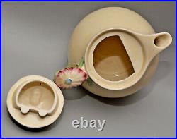 CLARICE CLIFF MARGUERITE Pattern / Shape C1937 ART DECO TEAPOT Newport Pottery