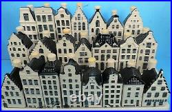 COMPLETE SET KLM miniature DUTCH DELFT HOUSES #1-101