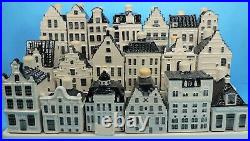 COMPLETE SET KLM miniature DUTCH DELFT HOUSES #1-101