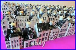 COMPLETE SET KLM miniature DUTCH DELFT HOUSES #1-101