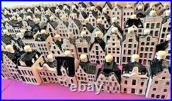 COMPLETE SET KLM miniature DUTCH DELFT HOUSES #1-101