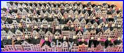 COMPLETE SET KLM miniature DUTCH DELFT HOUSES #1-101