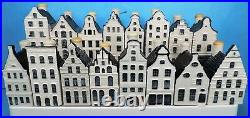 COMPLETE SET KLM miniature DUTCH DELFT HOUSES #1-101