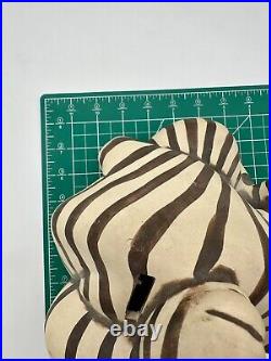 C Butler Jones Art Pottery Ceramic Cat Coin Bank Artist Vintage Wire Whiskers