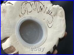 C Butler Jones Art Pottery Ceramic Cat Coin Bank Artist Vintage Wire Whiskers