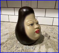 C. EL MEXICO Mexican Art Pottery (Sergio Bustamante Style) Ceramic Avocado Face