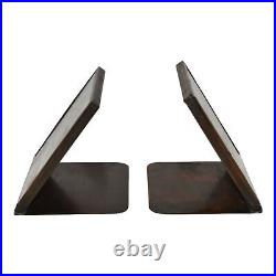 California Dirk Van Erp Style Vintage Art Pottery Ships Ceramic Tile Bookends