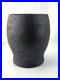 California Erin McGuiness Art Studio Pottery Vase Ceramic Matte Black Wash Glaze