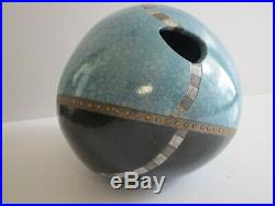 Carl Peverall Pottery Studio Ceramic Vase Abstract Modernism Sculpture Vessel