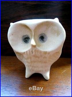 Carn Pottery Owl Rare Studio Art Pottery Cornwall Bird John Beusmans Troika Era