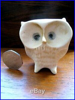 Carn Pottery Owl Rare Studio Art Pottery Cornwall Bird John Beusmans Troika Era