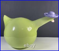 Catherine Hunter Longchamp France Deluxe Les Poules Hen Catherine Pottery VTG