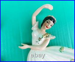 Ceramic Arts Studio Madison ATTITUDE & ARABESQUE Ballerina Wall Plaques