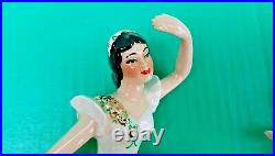 Ceramic Arts Studio Madison ATTITUDE & ARABESQUE Ballerina Wall Plaques