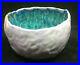 Ceramic Pottery Bowl Purple Teal Glaze Unique Hong Rubenstein Turquoise 2001