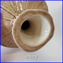Ceramic VTG Drip Glazed Toadstool Mushroom Art Pottery 5-8 Lot of 3 Woodland