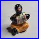 Ceramic figurine Shearwater Colorful Art 1995 Pottery Accordion Player