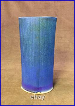 Charles Halling Studio Art Pottery Ceramic Modern Vase MCM Mackenzie Student