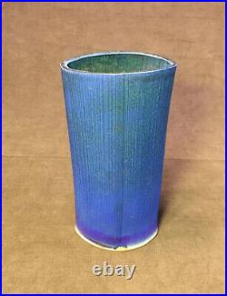 Charles Halling Studio Art Pottery Ceramic Modern Vase MCM Mackenzie Student