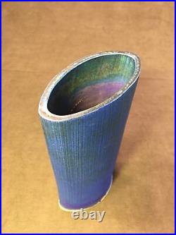 Charles Halling Studio Art Pottery Ceramic Modern Vase MCM Mackenzie Student