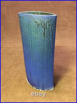 Charles Halling Studio Art Pottery Ceramic Modern Vase MCM Mackenzie Student