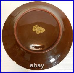 Colossal Ralph Jandrell Art Pottery Charger 19 1/2 in diameter. Signed